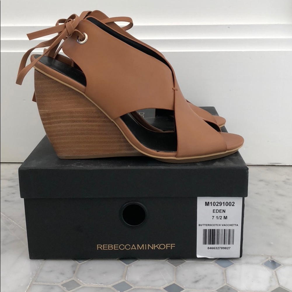 Rebecca Minkoff ‘Eden’ Wedge NWT - Picture 1 of 5